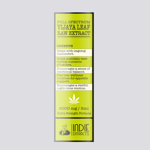 Full Spectrum Vijaya Leaf Raw Extract | 5000MG