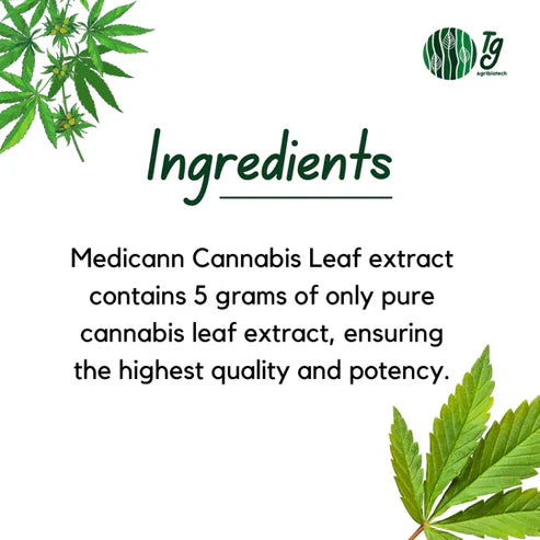 MEDICANN- Cannabis Leaf Extract - 5 grams