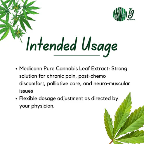 MEDICANN- Cannabis Leaf Extract - 5 grams