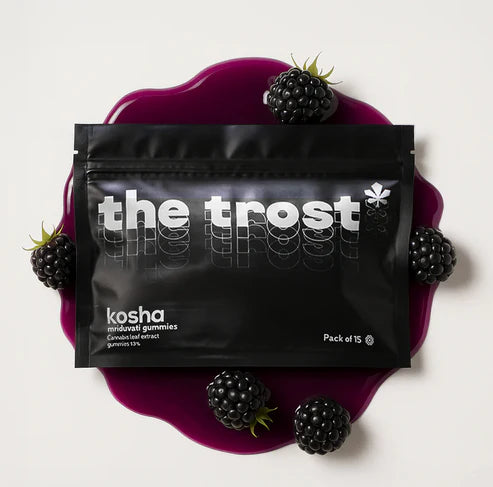 Trost-Kosha Mriduvati Gummies – Berry Blast Flavor, 13% Cannabis Extract