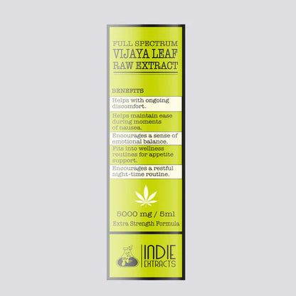 Full Spectrum Vijaya Leaf Raw Extract | 5000MG