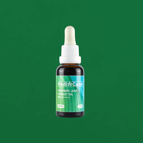 MEDICANN- Cannabis Leaf Extract Oil - Peppermint Flavour 30 ml