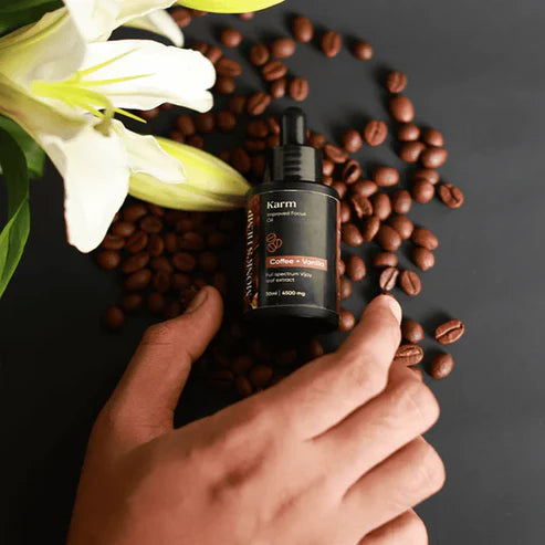 Monk's Hemp Karm (10:1) Improved Focus CBD Oil - Coffee Vanilla Flavor